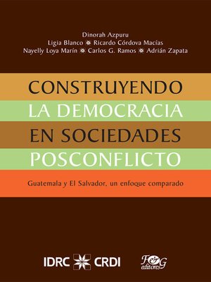 cover image of Construyendo la democracía en sociedades posconflicto